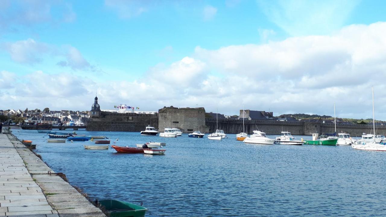 Studio Face A La Mer Concarneau Exterior foto